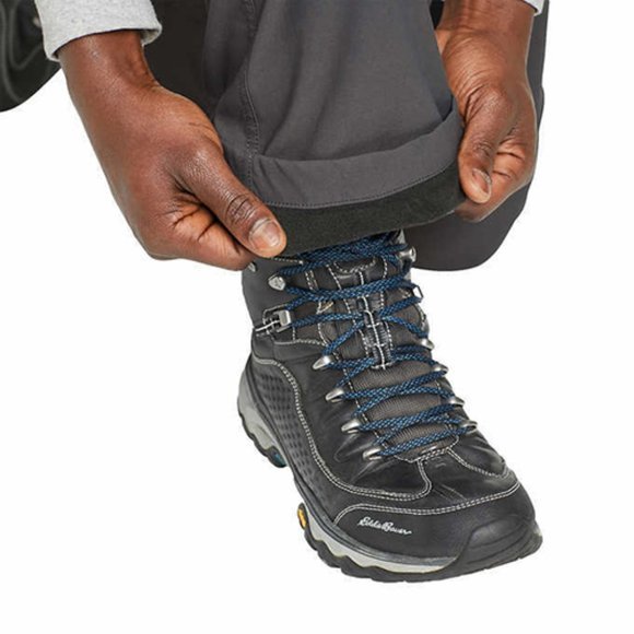 Eddie Bauer Men's Fleece Lined Pant Gray - Picture 5 of 5